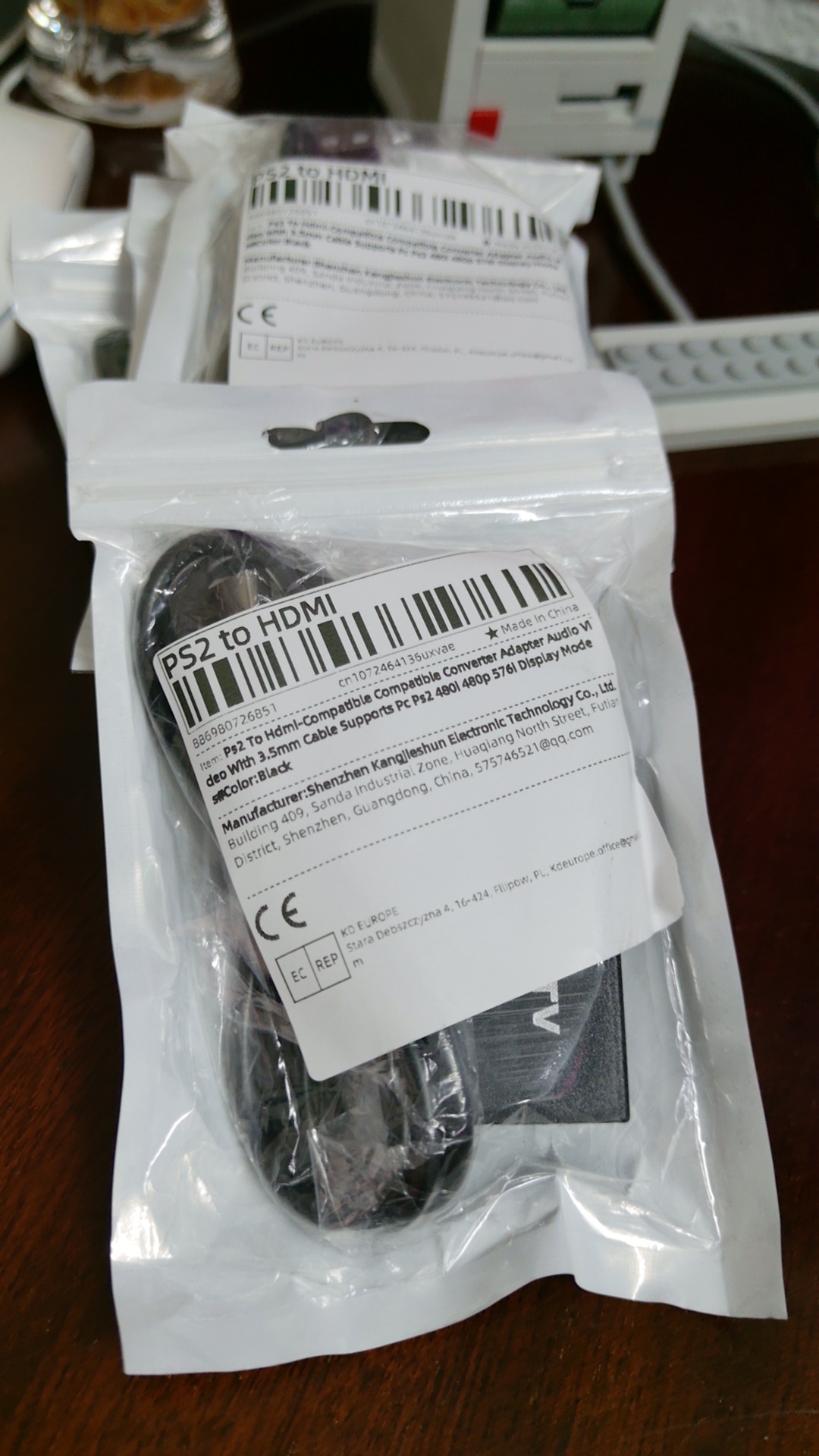 Convertidor de video PlayStation 2 a HDMI 480i 480p 576i