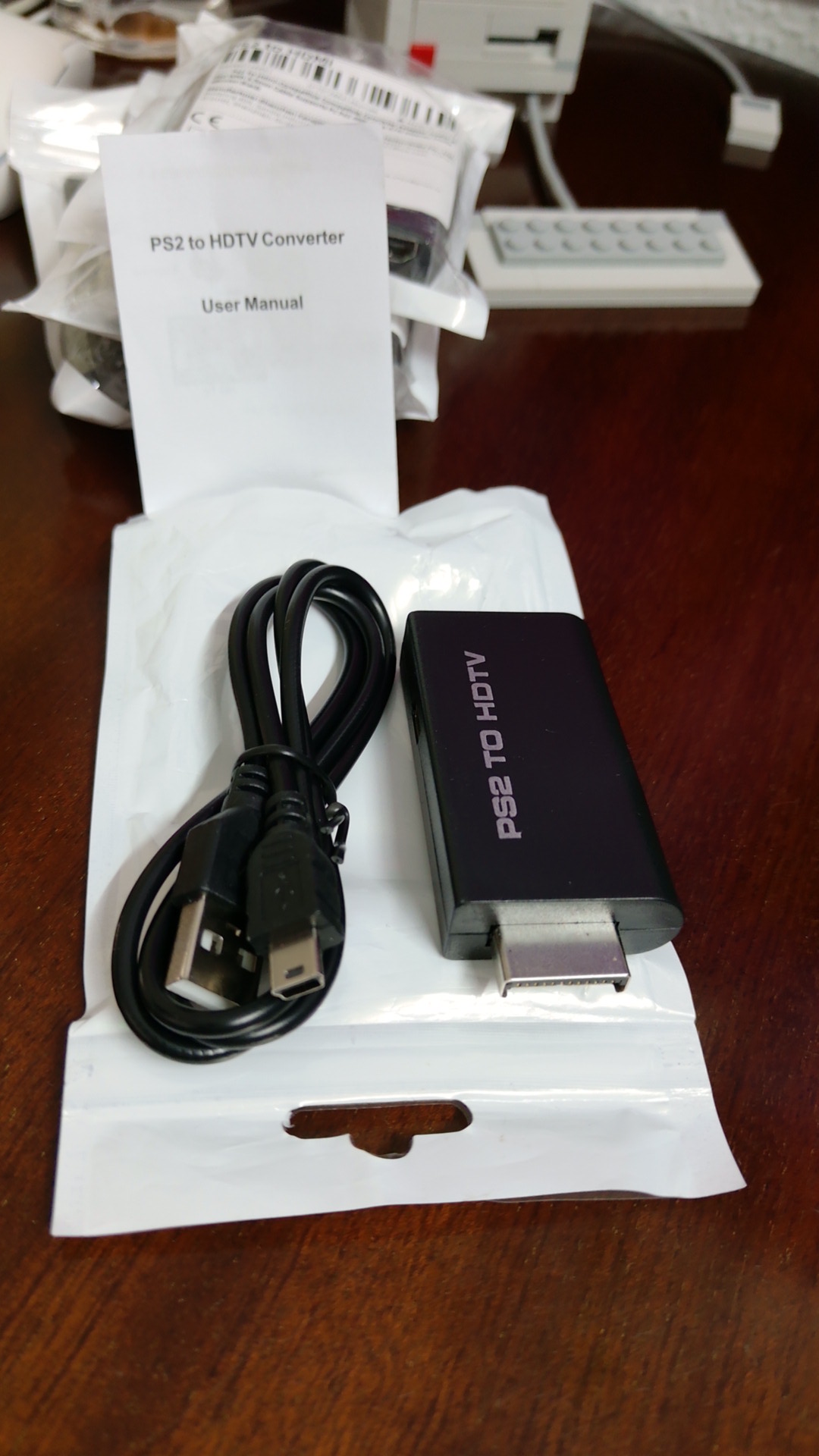 Convertidor de video PlayStation 2 a HDMI 480i 480p 576i