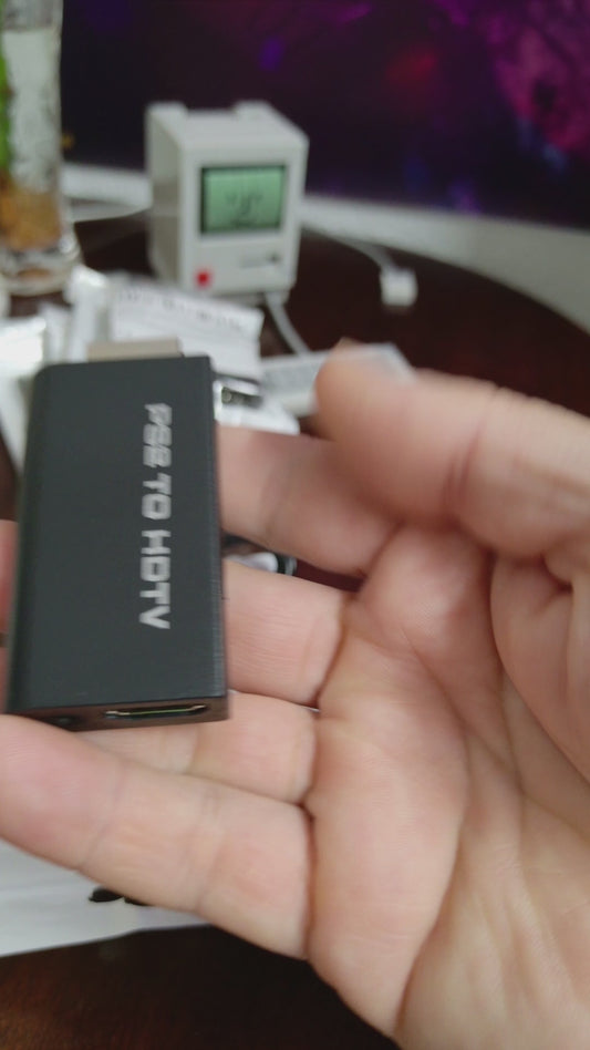 Convertidor de video PlayStation 2 a HDMI 480i 480p 576i
